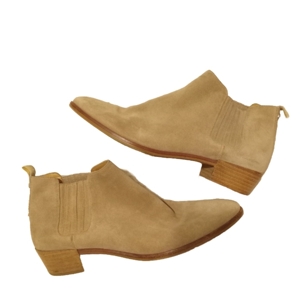 Michael Kors Shaw Suede Chelsea Ankle Boots  9